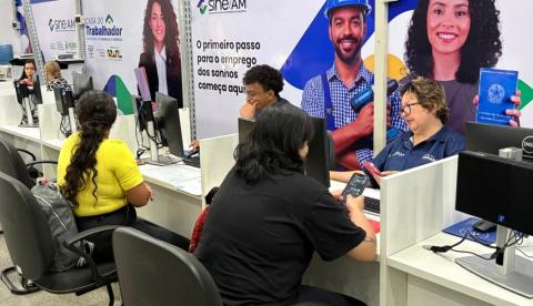 Com oportunidades para a capital e interior, Sine Amazonas oferece 301 vagas nesta segunda