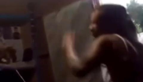 MPAM abre investigação e cobra afastamento de PM filmado agredindo mulher e homem algemado em Eirunepé
