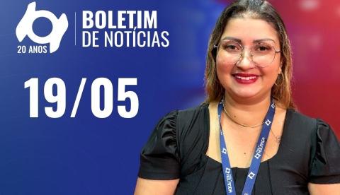 Confira as principais notícias no 'Boletim' desta terça-feira; Assista