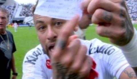 Santos FC aciona STJD e acusa arbitragem de erro em substituição de Neymar