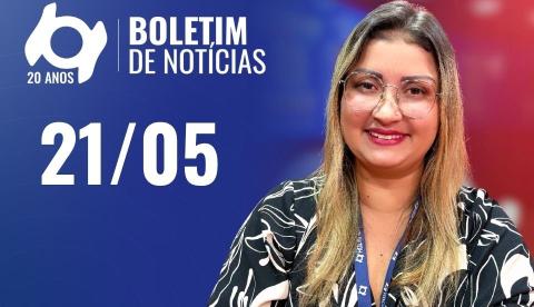 Confira as principais notícias no 'Boletim' desta quinta-feira; Assista