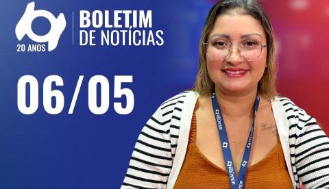 Confira as principais notícias no 'Boletim' desta quarta-feira; Assista