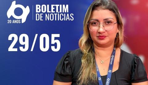 Confira as principais notícias no 'Boletim' desta sexta-feira; Assista