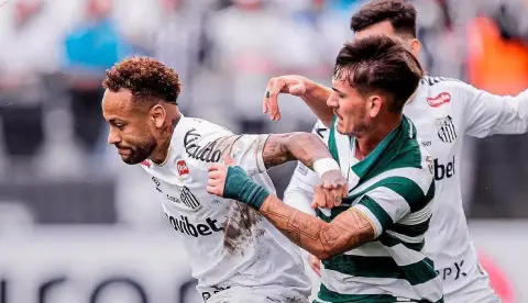Neymar é substituído por engano e Santos acaba derrotado por 3 a 0