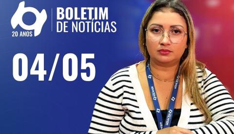 Confira as principais notícias no 'Boletim' desta segunda-feira; Assista