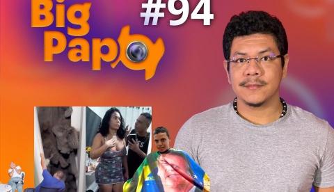 Big Papo de hoje: Jovem se revolta com capa de Bolsonaro em salão