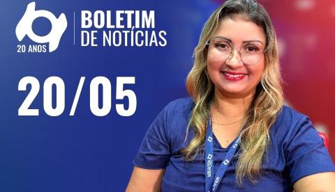 Confira as principais notícias no 'Boletim' desta quarta-feira; Assista