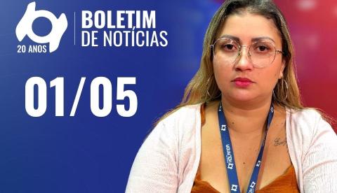 Confira as principais notícias no 'Boletim' desta sexta-feira; Assista
