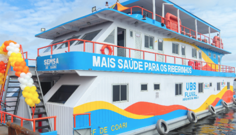 UBS Fluvial de Coari volta a operar após revitalização completa
