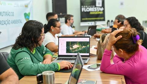 Maués recebe mutirão ambiental e entrega do Cheque Verde a produtores rurais
