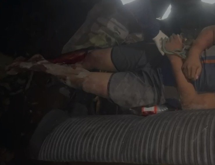 Jovem é resgatado após ser espancado e amarrado em árvore no Viver Melhor