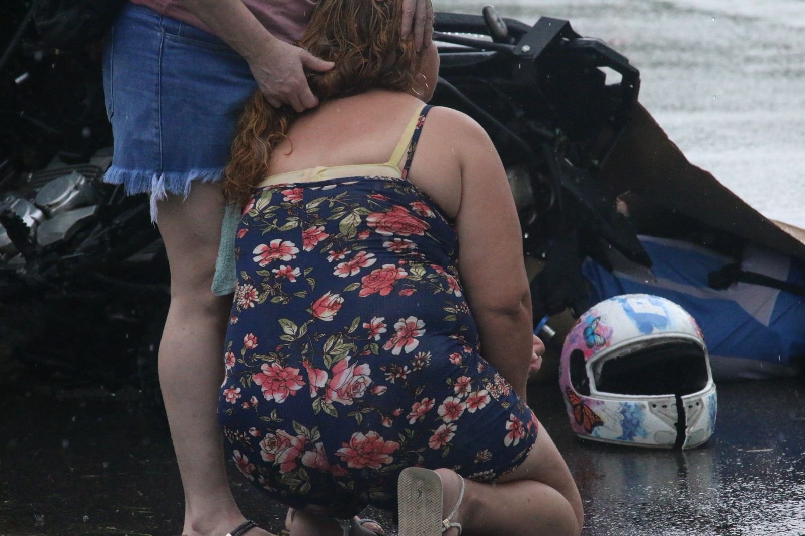 Motociclista morre após colidir com caminhão no Distrito Industrial