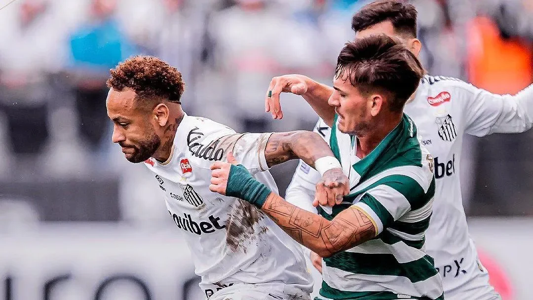 Neymar é substituído por engano e Santos acaba derrotado por 3 a 0