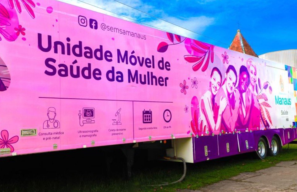 Unidades Móveis de Saúde da Mulher mudam de endereço em Manaus; confira locais