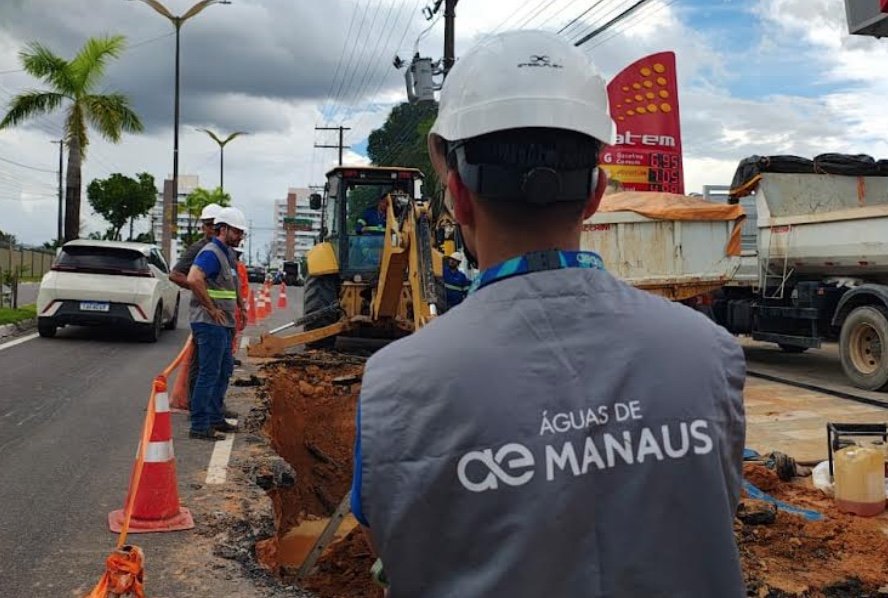 Águas de Manaus tem 5 dias para responder por falha em adutora na Ponta Negra