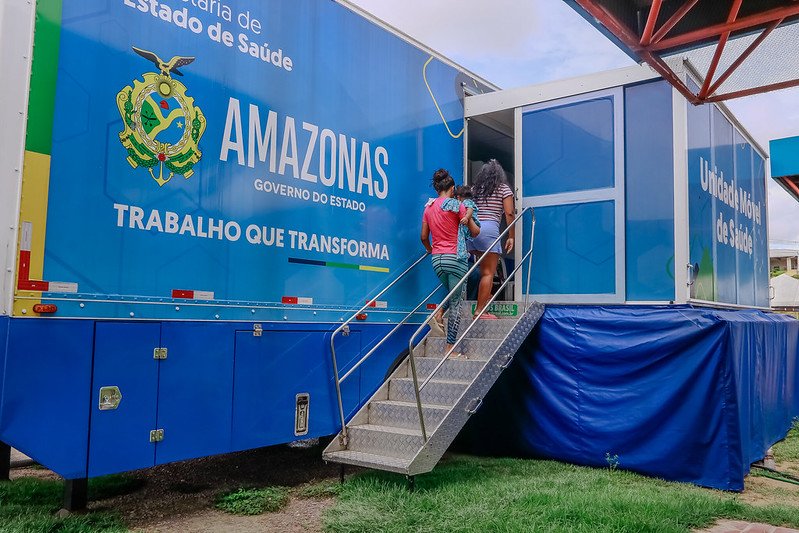 Carreta da Saúde inicia atendimentos na zona leste de Manaus nesta segunda