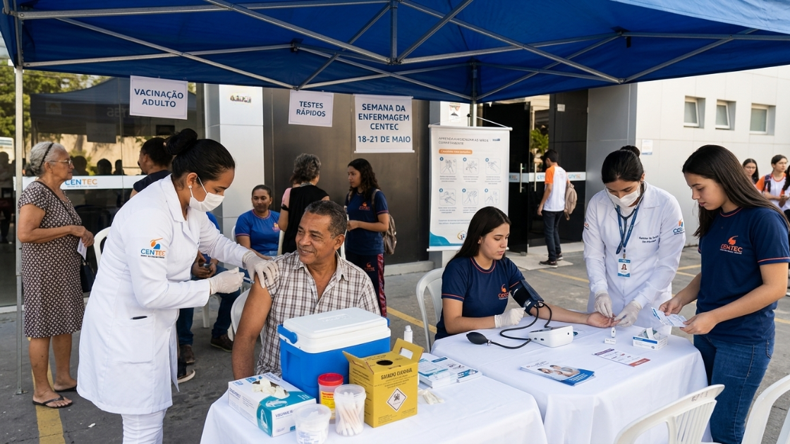 Semana da Enfermagem oferece vacinação e serviços gratuitos em Manaus; saiba mais