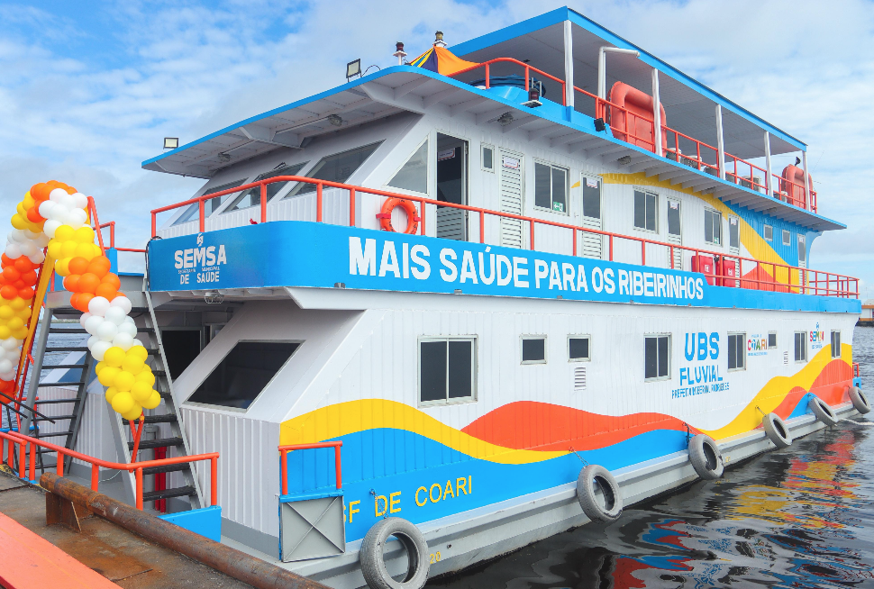 UBS Fluvial de Coari volta a operar após revitalização completa