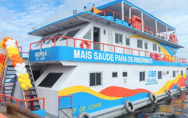 UBS Fluvial de Coari volta a operar após revitalização completa