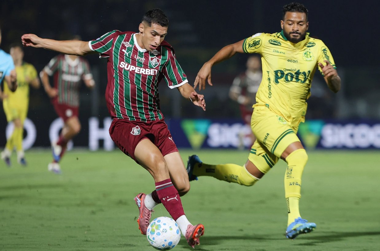 Mirassol vence por 1 a 0 e complica reação do Fluminense no Brasileirão