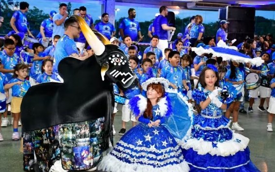 Bar do Boizinho reúne famílias em festa gratuita do Caprichoso no Sambódromo de Manaus