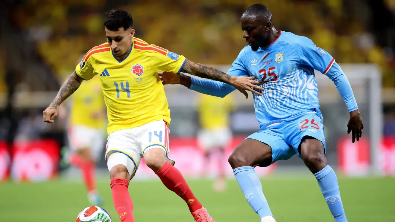 Colômbia vence RD Congo e avança ao mata-mata