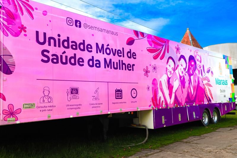 Confira onde estão as Unidades Móveis de Saúde da Mulher nesta semana em Manaus
