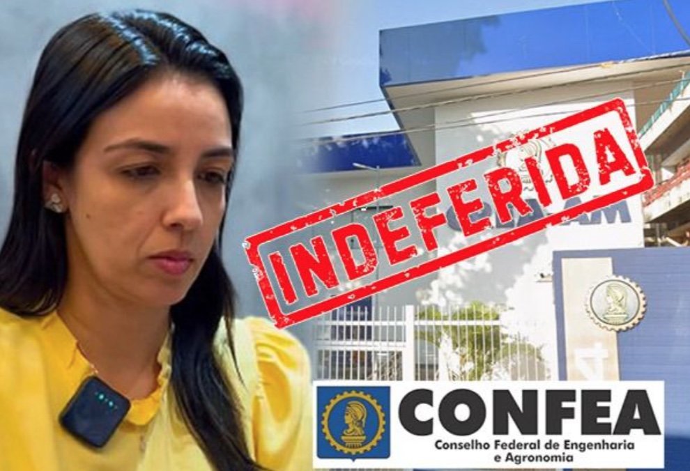 Plenário do Confea rejeita recurso e barra candidatura de Nadiele Pacheco