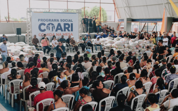Coari entrega segunda etapa do programa "Comida na Mesa" a 5 mil famílias