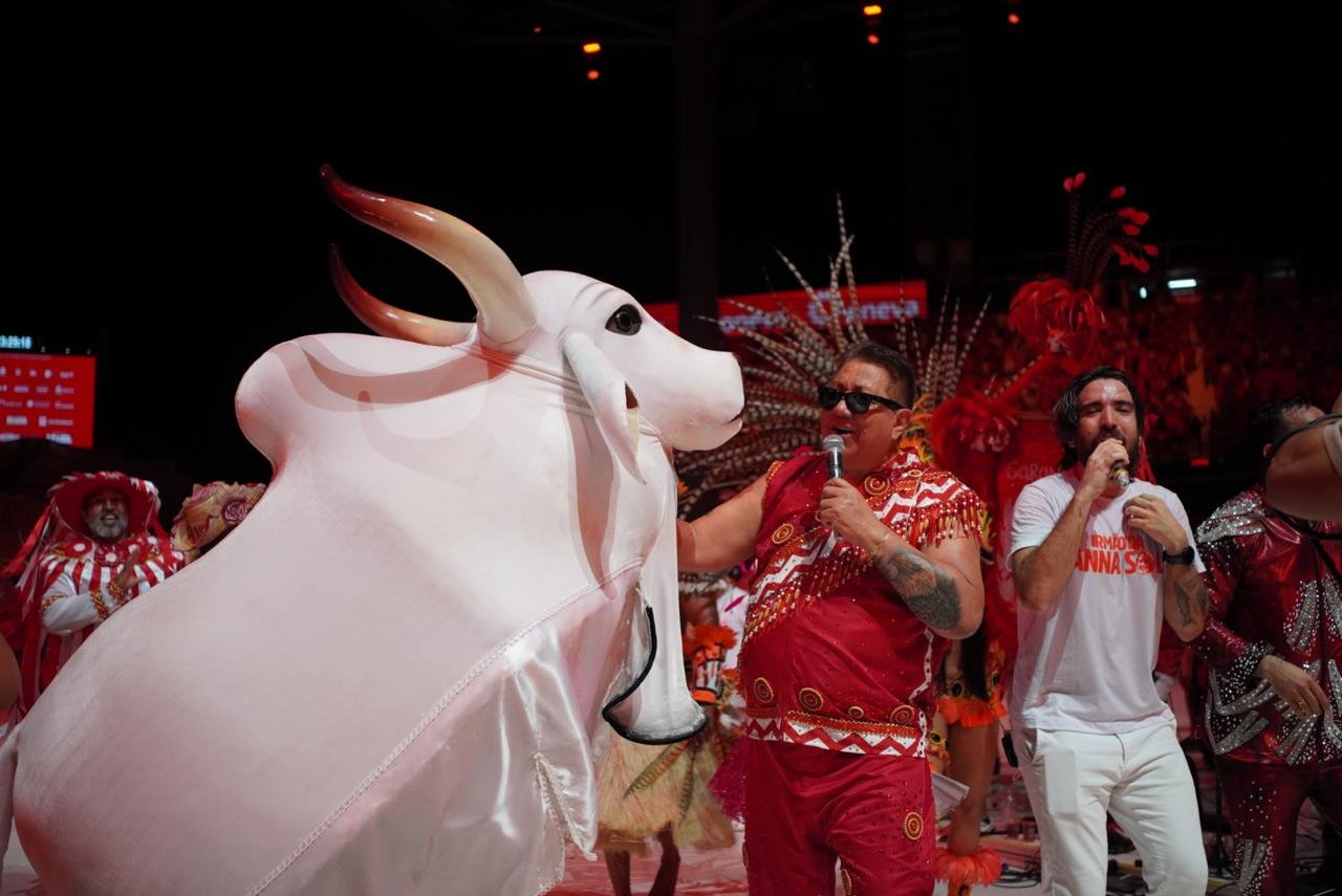 Boi Garantido lota Bumbódromo em ensaio final para o 59º Festival de Parintins