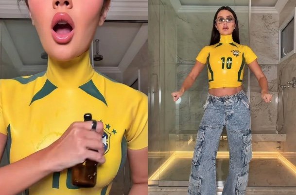 Vídeo de Franciny Ehlke gera polêmica por suposta mensagem fetichizada; veja