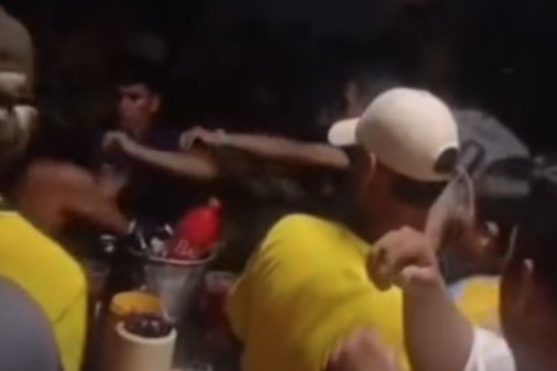 Vídeo: Pancadaria em casa de shows causa destruição e deixa feridos em Manacapuru