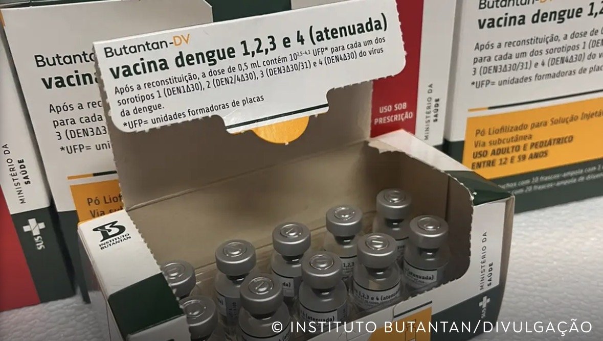 Ministério da Saúde suspende temporariamente vacina da dengue do Butantan após registrar duas mortes