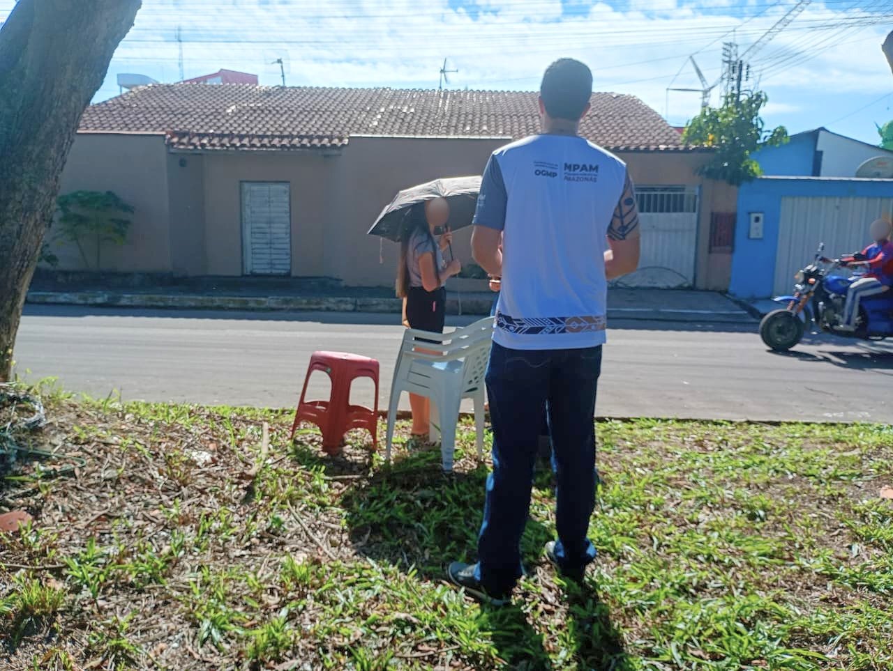 MPAM faz operação e apreende objetos usados para 'reservar' lugar nas filas do Bumbódromo