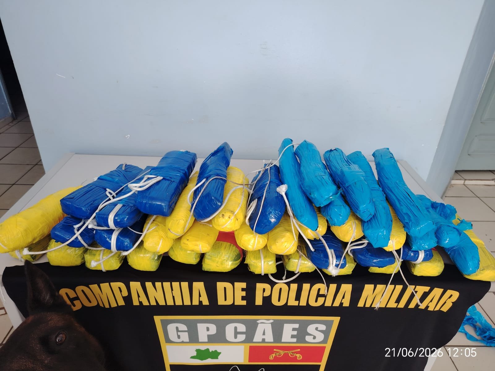 Mais de 21 quilos de drogas são apreendidos em porão de navio em Tonantins