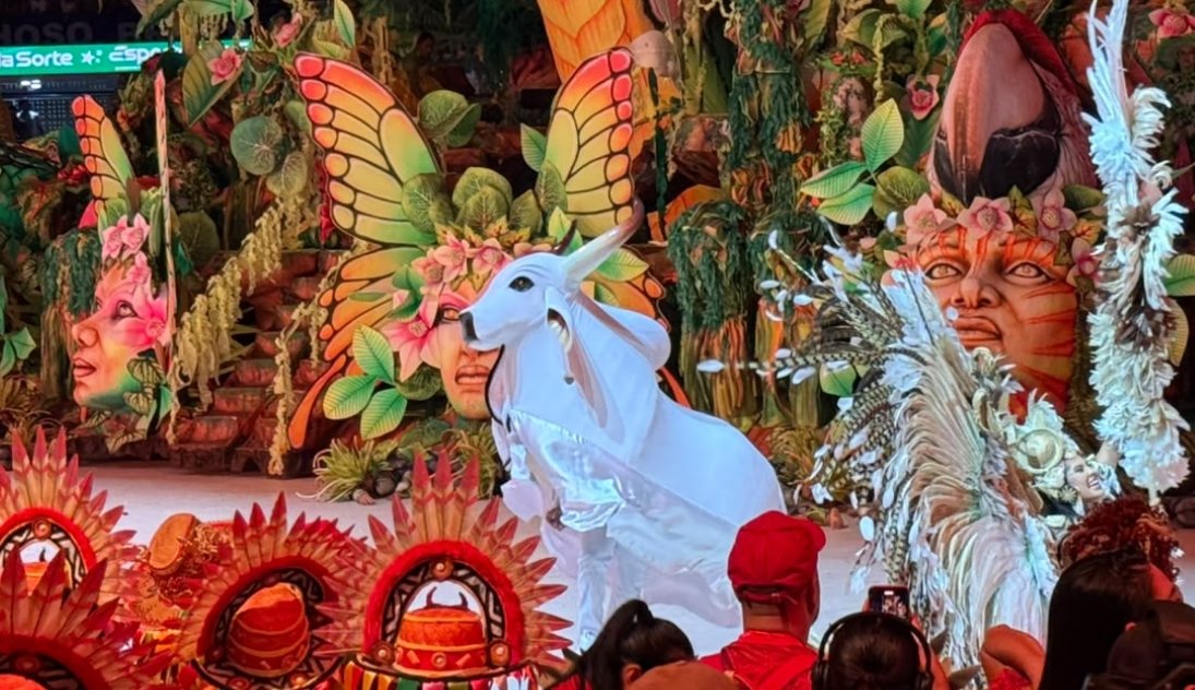 Garantido encerra última noite de festival e transforma Parintins em terra encantada