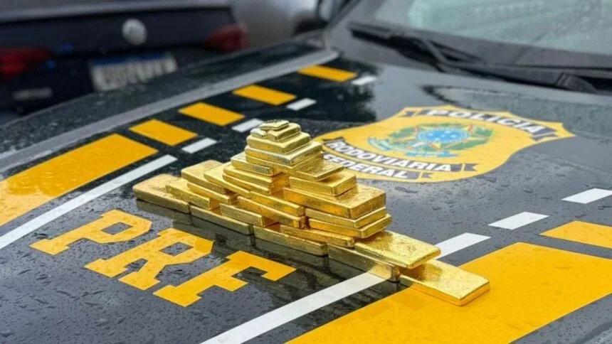 Barras de ouro avaliadas em R$ 10 milhões são apreendidas na BR-174