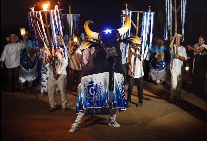 Com espetáculo audacioso, Caprichoso promete levar a força do Norte ao Bumbódromo