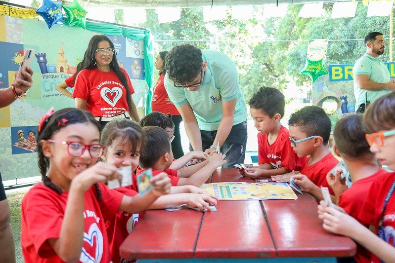 Parque Cidade da Criança estreia programação com futebol, troca de figurinhas e sustentabilidade