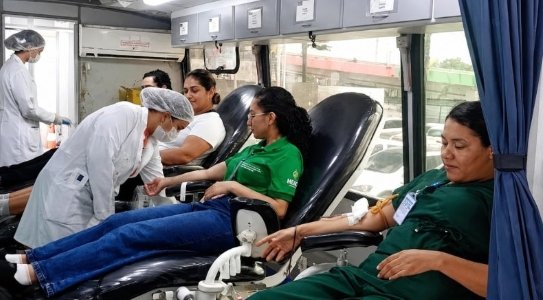 HPS Platão Araújo realiza campanha de doação de sangue em Manaus