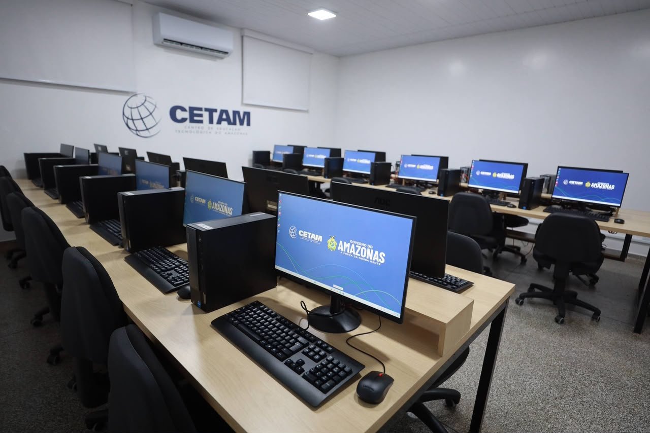 Com capacidade para mais de 300 alunos, Cetam reinaugura escola técnica no Careiro Castanho