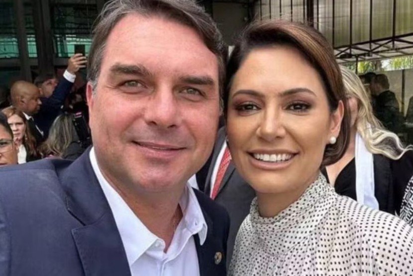 Flávio Bolsonaro adota tom de paz após crise com Michelle e sinaliza desejo por vice mulher