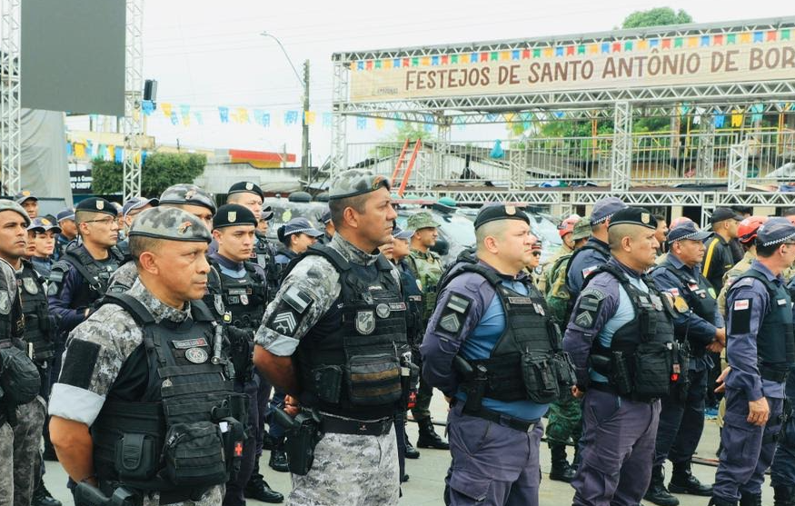 Com shows nacionais, Festa de Santo Antônio em Borba ganha reforço de 70 policiais militares