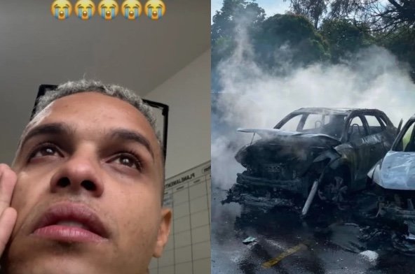 Influenciador Iae Break diz que quase embarcou em helicópeto que caiu e matou 6 no RJ