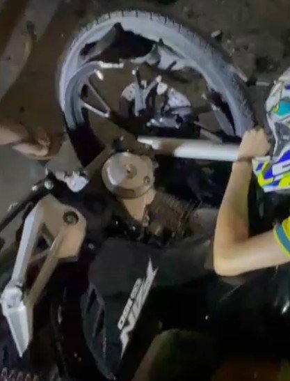 Jovem morre em acidente de motocicleta no Nossa Senhora das Graças