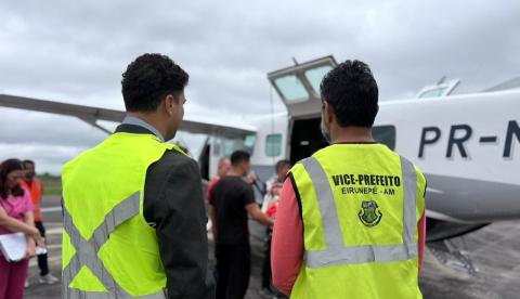 Paciente em risco de morte é transferido após atuação de Eirunepé para Manaus