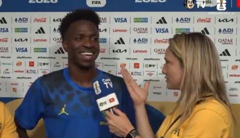 Foi para Virginia? Vini Jr. deixa no ar para quem dedicou gol após jogo do Brasil