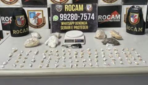 Suspeito de tráfico tenta subornar policiais com R$ 100 mil e acaba preso em Manaus