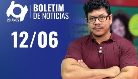 Confira as principais notícias no 'Boletim' desta sexta-feira; Assista