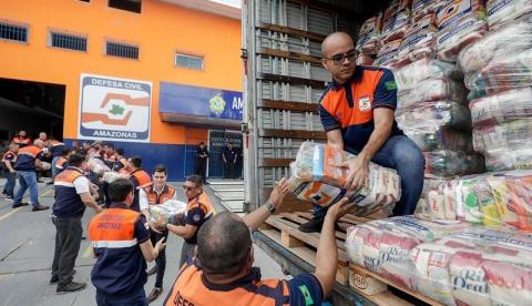 Cheia no Amazonas já afeta 186 mil pessoas; 18 municípios estão em estado de emergência